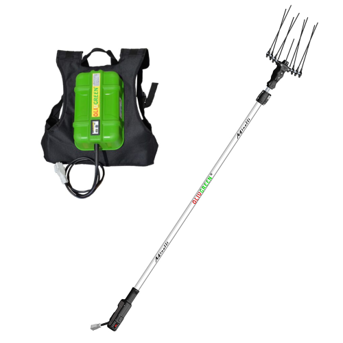 KIT ABBACCHIATORE MINELLI OLIVGREEN 500 PREMIUM CON BATTERIA A ZAINO 12V
