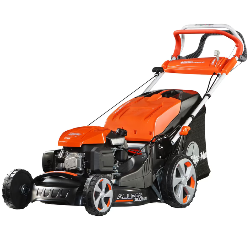 TAGLIAERBA TRAZIONATA A SCOPPIO OLEOMAC OM MAX 53TK ALLROAD ALLUMINIUM CON MULCHING